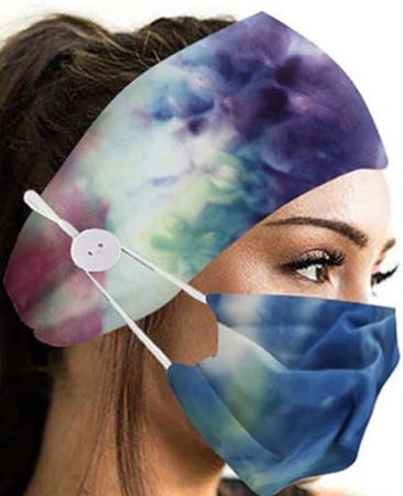 كمامة مع ربطة رأس ماسك للقناع  Face mask with Headband mask Hook