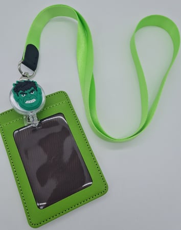 حامل بطاقة مع تعليقة رقبة بأشكال متعددة ID Holder with Lynard