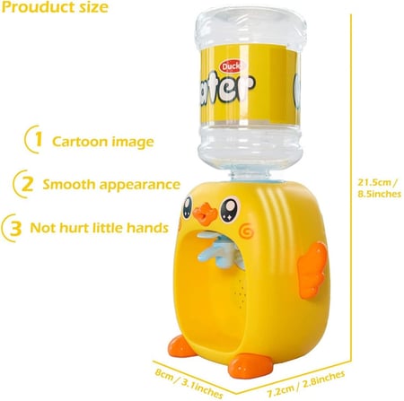 حافظة لتشجيع شرب الماء للأطفال سعة 200-350 مل Toy Water Dispenser
