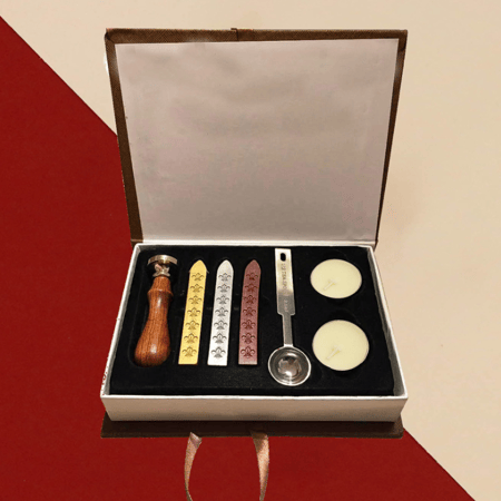 طقم ختم شمعي أشكال متعددة Seal Wax Stamp Set