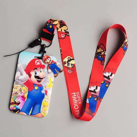 حامل بطاقة ماريو ID Holder\Badge Mario