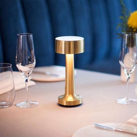 مصباح طاولة لاسلكي للمقاهي والمطاعم