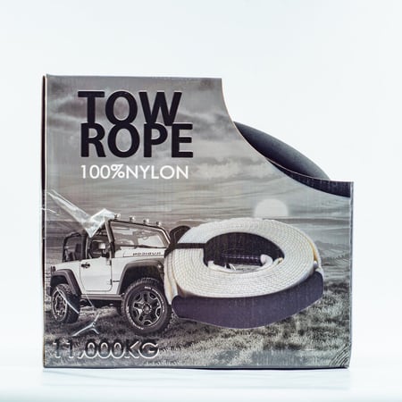 Tow Robe for 4x4 Off Road - حبل سحب مطاطي للسياره 11 طن 9 متر الجمل
