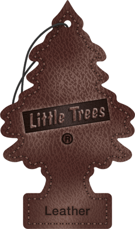 معطر جو من ليتل تري رائحه الجلد - 6 قطع Little Tree Air Freshener