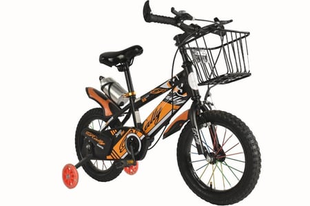 دراجة مع سلة أمامية مقاس  14 بوصة