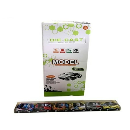 سيارات سباق معدنية مصغرة  .. 24 حبة ..