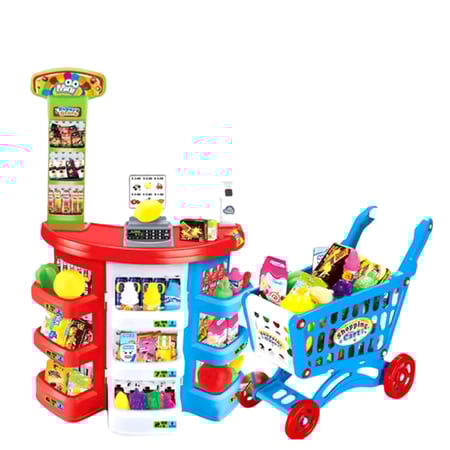 مجموعة ألعاب "متجر البقالة الصغير" للأطفال