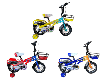 دراجة أطفال 16 بوصة مع مساند