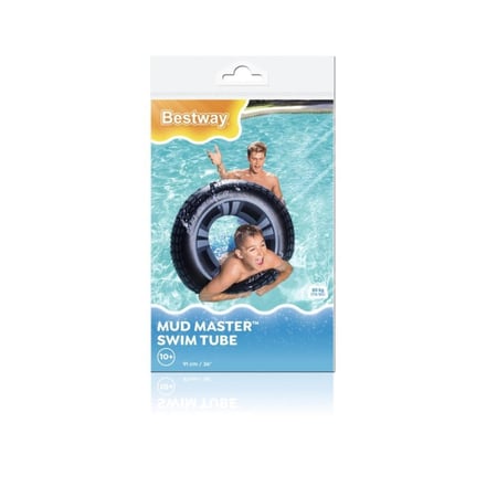 طوق السباحة "مد ماستر" بتصميم إطار سيارة من بست واي — Bestway Mud Master Swim Tube