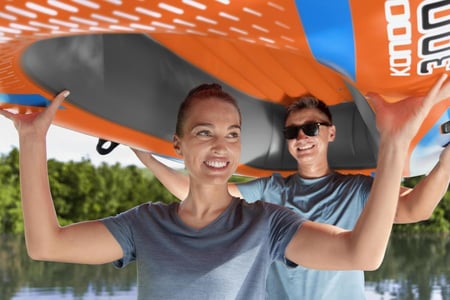 قارب التجديف العائلي "كوندور 3000" - انطلقوا في مغامرة مائية لا تُنسى!