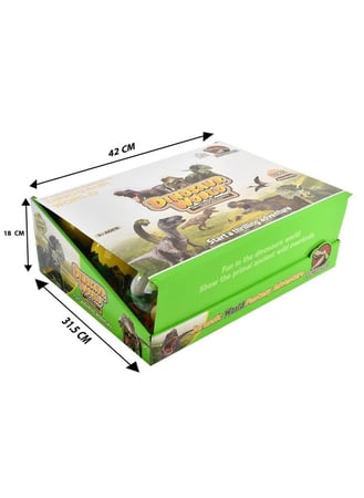 لعبة بيض الديناصورات 12 قطعه