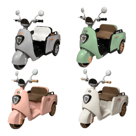 دراجة كهربائية بمقعدين للأطفال 6V