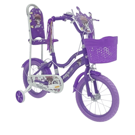 دراجة هوائية  بسلة   مقاس 14 بوصة