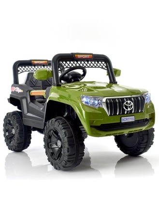 سيارة  تويوتا لاندكروزر كهربائية للأطفال 12 فولت