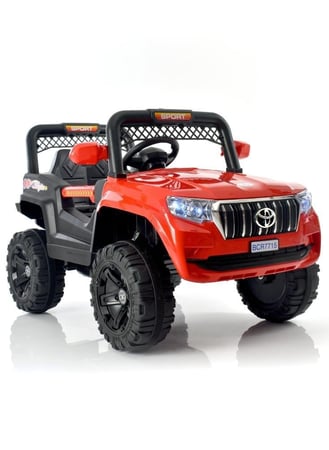سيارة  تويوتا لاندكروزر كهربائية للأطفال 12 فولت