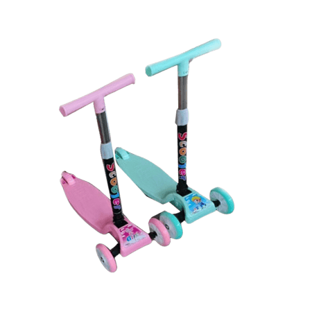 سكوتر مع عجلات LED