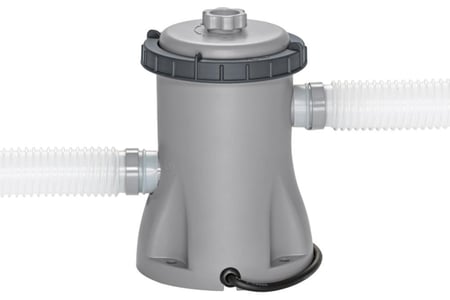 مسبح مستطيل عائلي   مع مضخه فلتر  + 4.00م×2.00م×81سمBestway Steel Pro