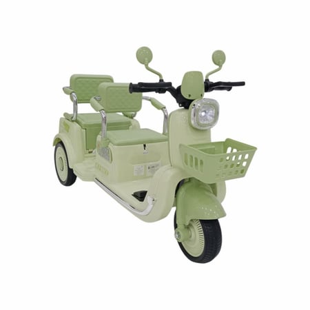 دباب الأطفال الكهربائي العائلي متعة القيادة بمقعدين