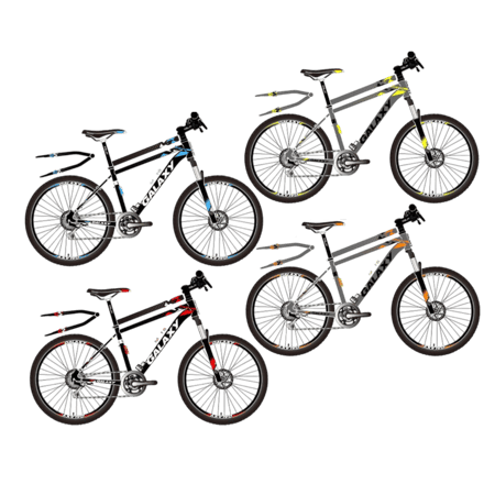 دراجة هوائية جالاكسي مقاس 26