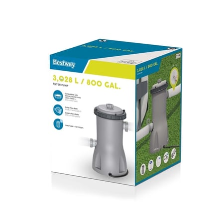 مضخة الفلتر Bestway 3,028 لتر / 800 جالون