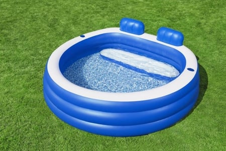 مسبح العائلة الفاخر  2.31×2.31×79سم– Bestway Splash Paradise Family Pool