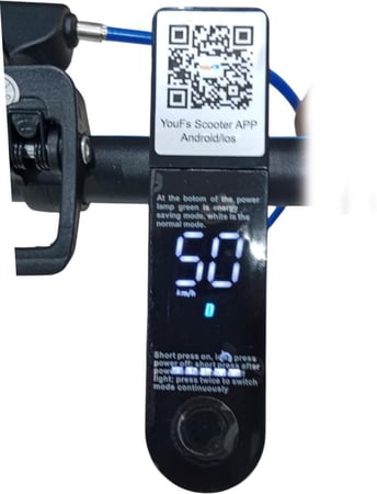 سكوتر كهربائي ذكي من YouFs بمساعدات – تصميم مستوحى من شاومي