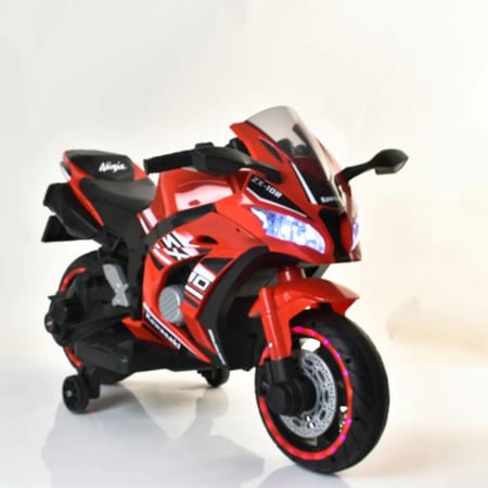 دباب كهربائي  أطفال مع كفرات تدريب وإضاءة  >> ( S )