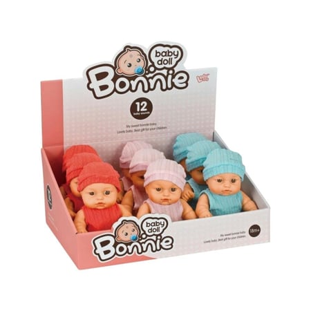 دمى بيبي بوني بألوان الباستيل  .. 9 حبات ..