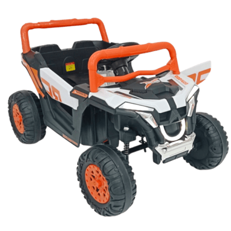 سيارة المغامرات الكهربائية "رولر كوستر" -12 فولت ومحركين