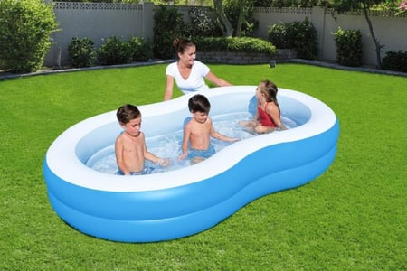 مسبح العائلة القابل للنفخ  2.62م ×1.57م× 46 سم – Bestway Big Lagoon Family Pool
