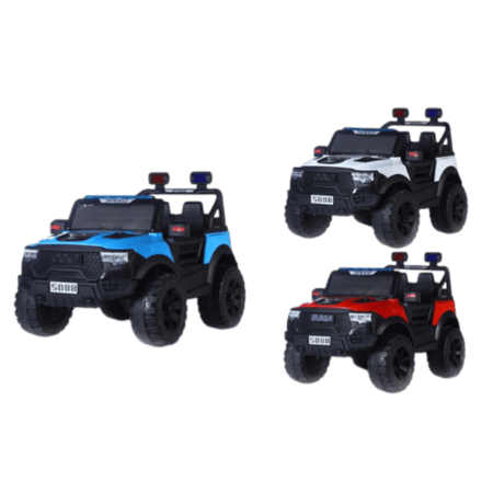 سيارة الجيب الكهربائية "المقاتل الأزرق" - 12 فولت ومحركين