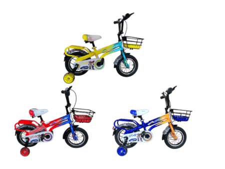 دراجة أطفال 12 بوصة مع مساند