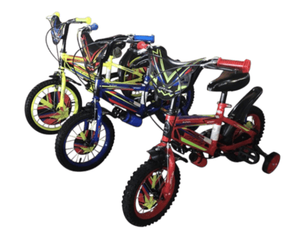 دراجة أطفال 14 بوصة مع مساند