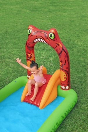 ملعب ديناصورات مائي للأطفال2.41 × 1.40 × 1.37 م  – Jurassic Splash Play Center من Bestway