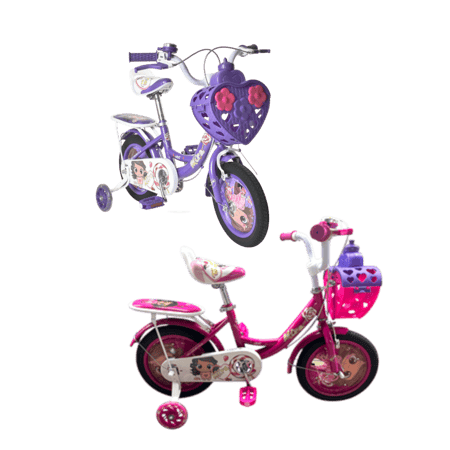 دراجة للأطفال البنات مقاس 12