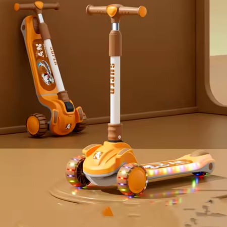 سكوتر أطفال باللون الكيوي