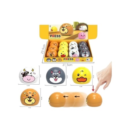 سيارات الحيوانات الأليفة بالضغط 12 حبة