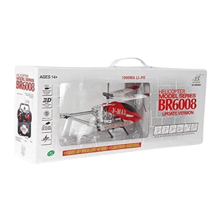 طائرة مروحية  صغيرة للأطفال مع جهاز تحكم عن بعد