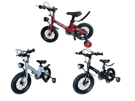 دراجة أطفال 12 بوصة  مع مساند جانبية