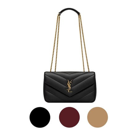 شنطة سان لوران LOULOU SMALL IN MATELASSÉ LAMBSKIN