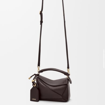 شنطة لويفي Mini Featherlight Puzzle bag in nappa lambskin