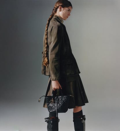 شنطة ديور Snall Dior Toujours Vertical Tote Bag