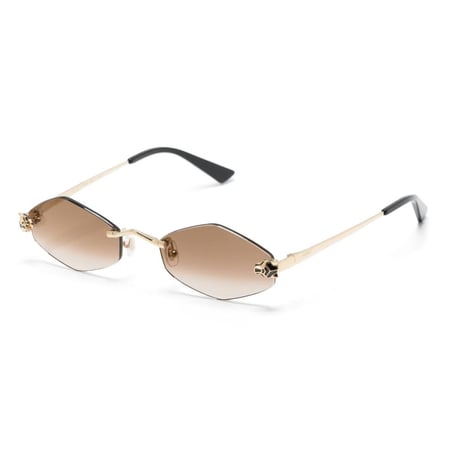 نظارة كارتييه Cartier Eyewear Signature C square-shape sunglasses