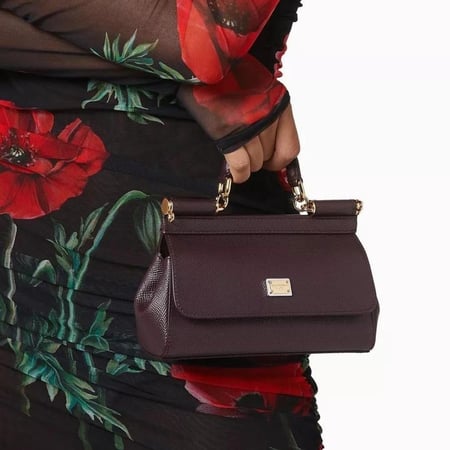 شنطة دولتشي Dauphine mini top-handle bag
