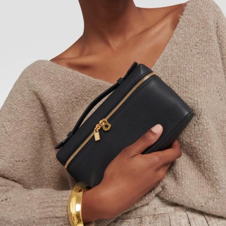 شنطة لورو بيانا وردي فاتح Extra Pocket L19