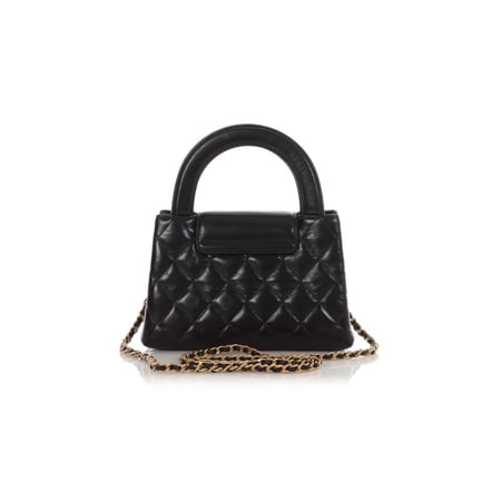 شنطة شانيل Chanel Light Grey Quilted Leather small Kelly Bag