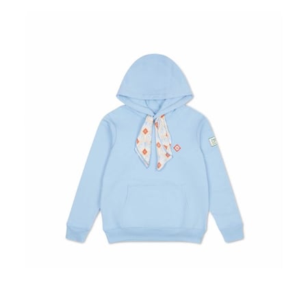 هودي كازا بلانكا سماوي | SCARF HOODIE - ALASKAN BLUE
