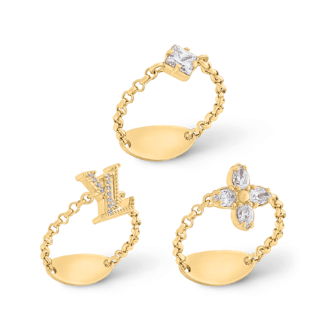 خاتم لويس فيتون Lady LV Ring Set