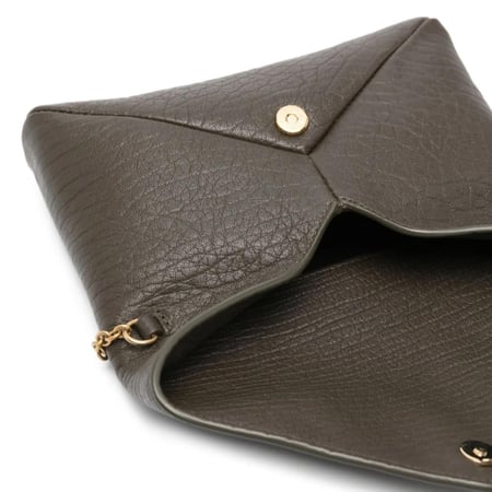 شنطة سان لوران SAINT LAURENT Cassandre Chain Clutch in Lambskin Leather