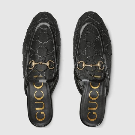 حذاء قوتشي Gucci Princetown Leather Slipper